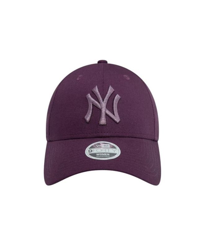 Boné New Era METALLIC 9FORTY New York Yankees Mulher