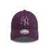 Gorra New era METALLIC 9FORTY New York Yankees Mujer