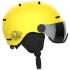 Capacete de Esqui y Snow Salomon Viseira Orka Vib Amarelo/Un Fls Sil Infantil