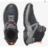 Botas de montanha Salomon Infantil X Raise Mid GTX Preto Silencioso