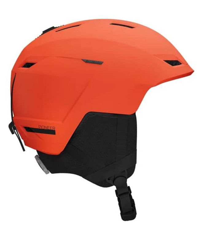 Capacete de Esqui y Snow Salomon Tomate cereja Pioneer Lt Homem