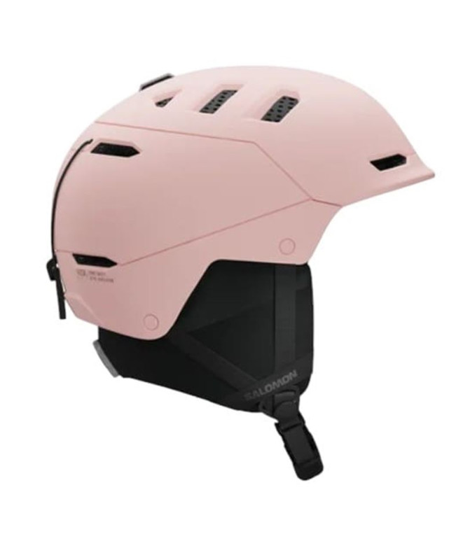 Capacete de Esqui y Snow Salomon Husk Pro Rosa Celestial
