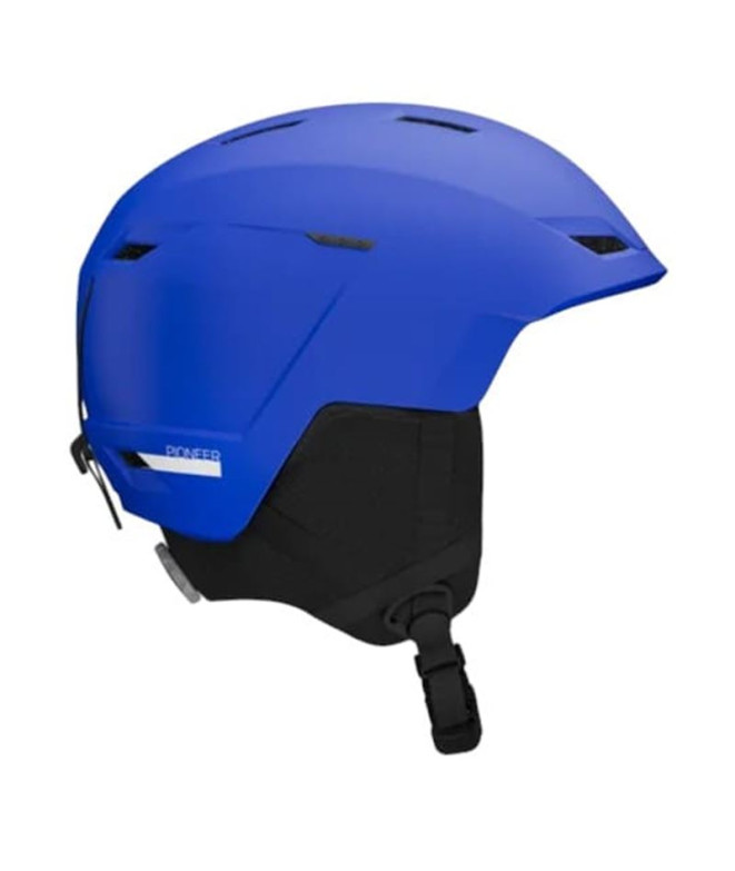 Capacete de Esqui y Snow Salomon Pioneer Lt Race Azul Infantil