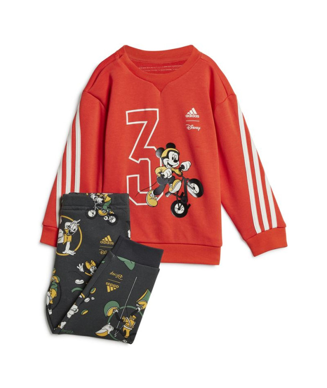 Conjunto adidas Infantil Disney Mickey Mouse Jogger Vermelho