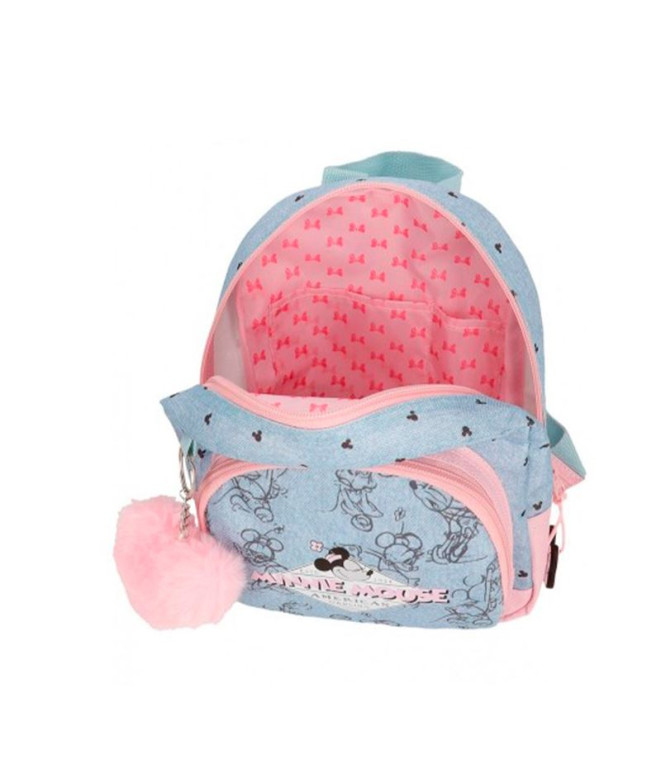 Sac à dos Disney 23cm Minnie Mouse American...