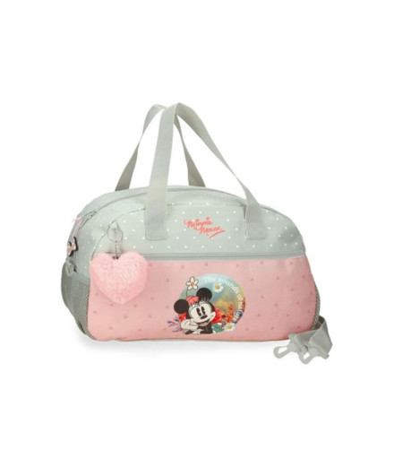 Sac De Voyage Disney 40Cm Minnie Mouse Wild Nature Vert