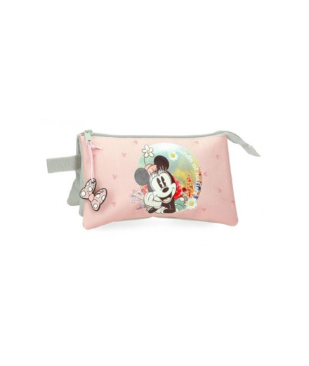 Estojo Disney 3C Minnie Mouse Wild Nature Verde