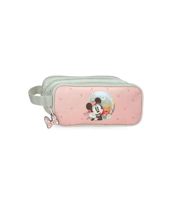 Estojo de toucador Disney 3C. Minnie Mouse Wild Nature Verde