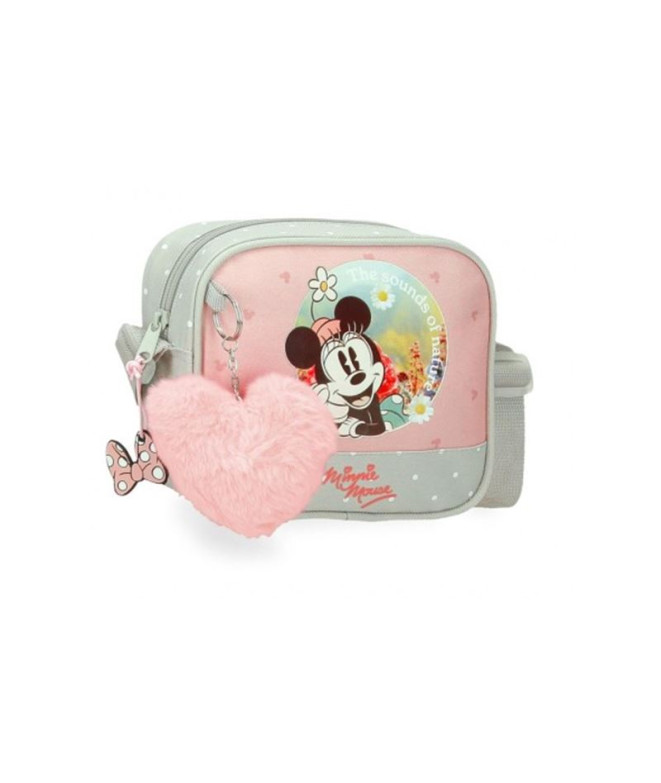 Mala a tiracolo Bolsa de mão - Bolsa de ombro Disney Minnie Mouse Wild Nature Verde