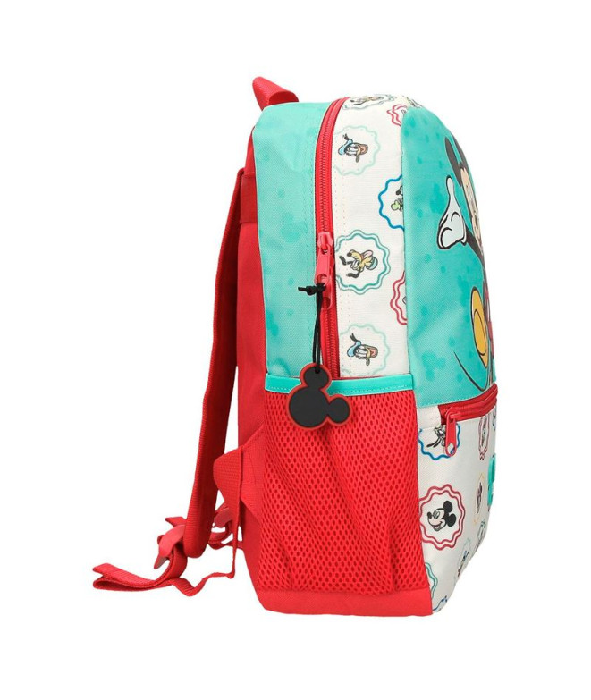 Mochila Disney 32cm Mickey Best Friends...