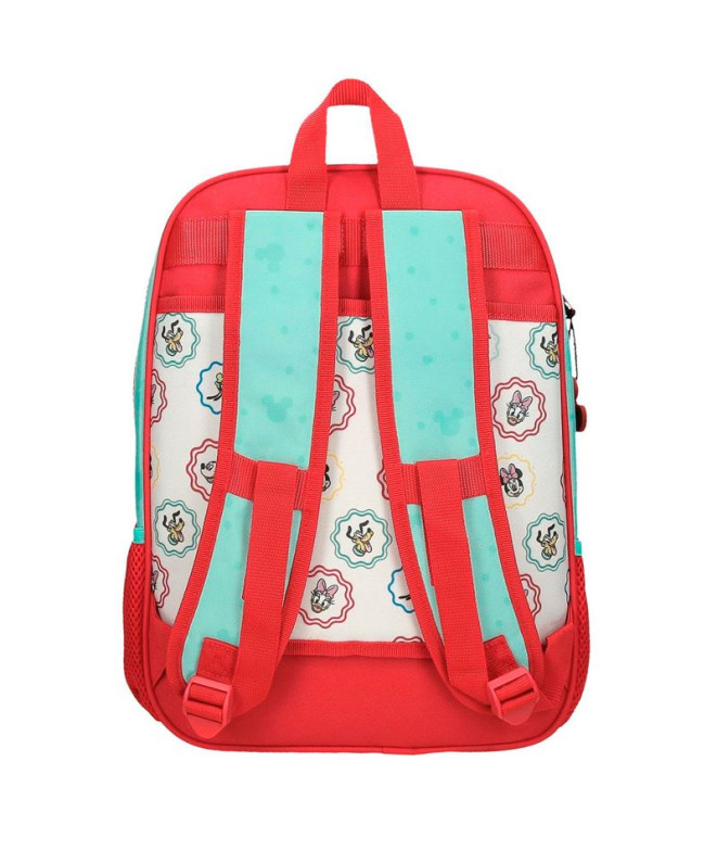 Mochila Disney 38cm Mickey Best Friends...