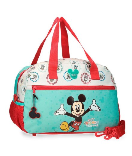 Sac De Voyage Disney 40Cm Mickey Meilleurs Amis Ensemble...