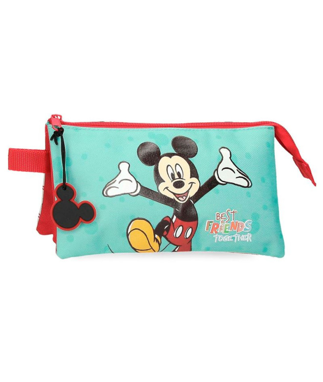 Estuche Disney 3C Mickey Best Friends Together Multicolor