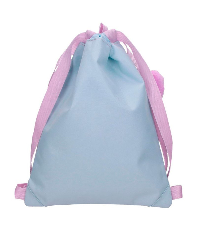 Bolsa saco Disney Wish Watch Us Shine Rosa