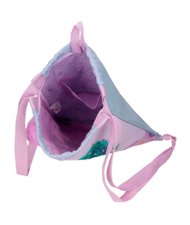 Bolsa saco Disney Wish Watch Us Shine Rosa
