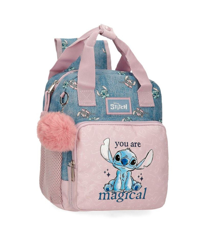 Mochila Disney Adapt. Mochila. 28Cm. Stitch You Are Magical Azul