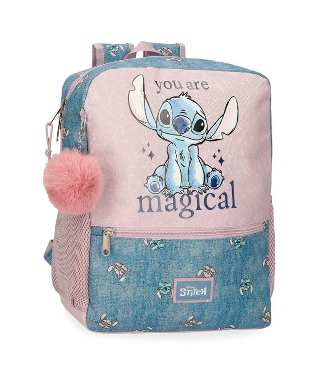 Mochila Mochila Disney 33Cm. Stitch You Are Magical Azul