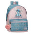 Mochila Disney 44cm Stitch You Are Magical Azul