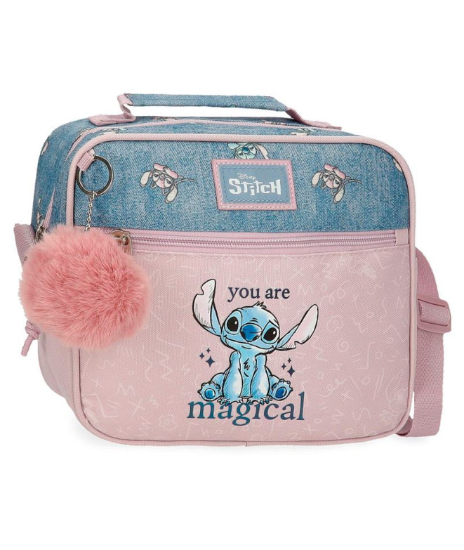 Necessaire Disney Adapt. Estojo de Vaidade. Stitch You Are Magical Blue