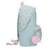Mochila Disney 44cm Mickey Y Minnie Kisses Azul