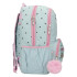 Mochila Disney Adapt 44cm 2C Mickey Y Minnie Kisses Azul