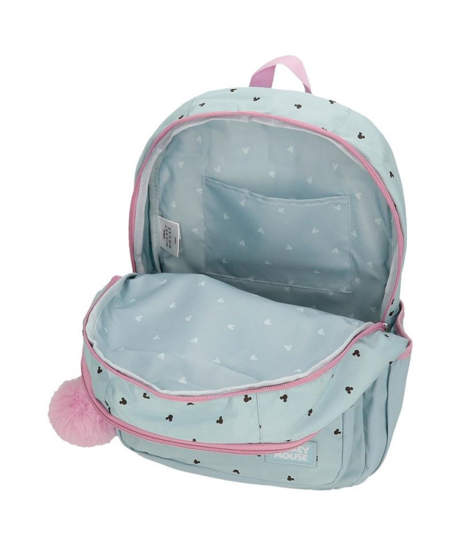 Mochila Disney Adapt 44cm 2C Mickey Y Minnie...