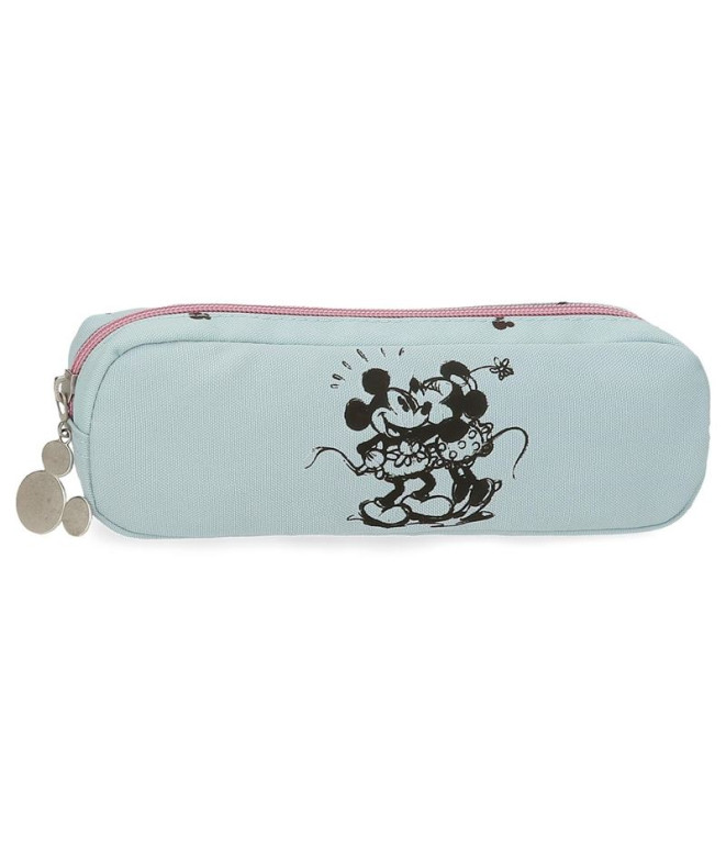 Disney Carry All Mickey e Minnie Kisses Azul