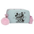Mala a tiracolo Disney Mickey e Minnie Beijos Azul