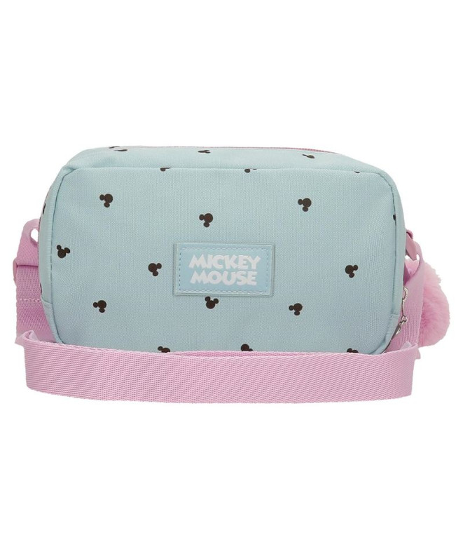 Bandoulière Disney Mickey et Minnie Baisers Bleu