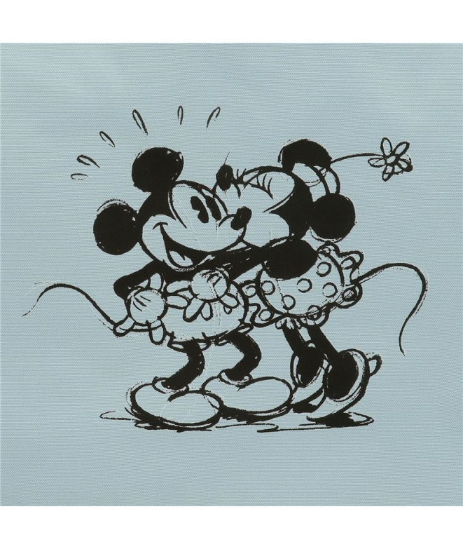 Mala a tiracolo Disney Mickey e Minnie Beijos Azul