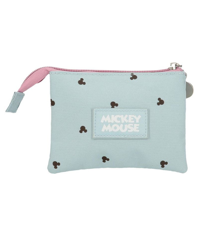 Trousse Disney 3C Mickey et Minnie Kisses Bleu