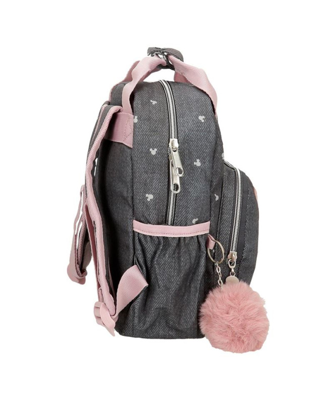 Sac à dos Disney Adapt 28cm Mickey Studs Noir