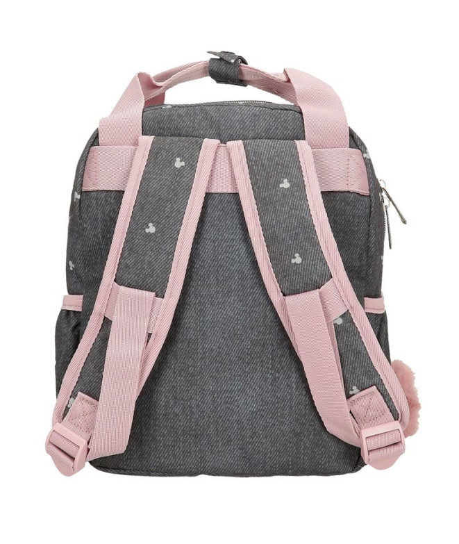 Sac à dos Disney Adapt 28cm Mickey Studs Noir