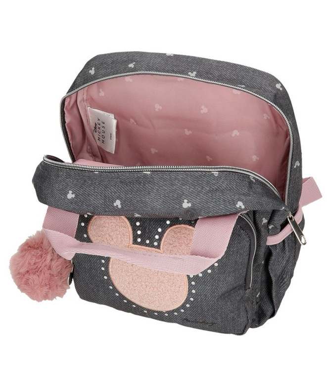 Sac à dos Disney Adapt 28cm Mickey Studs Noir