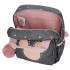 Mochila Disney Adapt 28cm Mickey Studs Preto