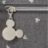 Mochila Disney Adapt 28cm Mickey Studs Preto