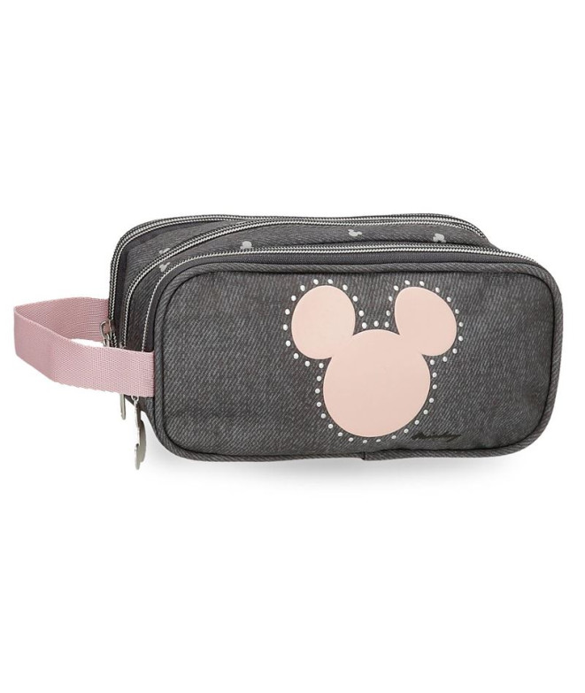 Estojo de toucador Disney 3C. Pregos Mickey Preto