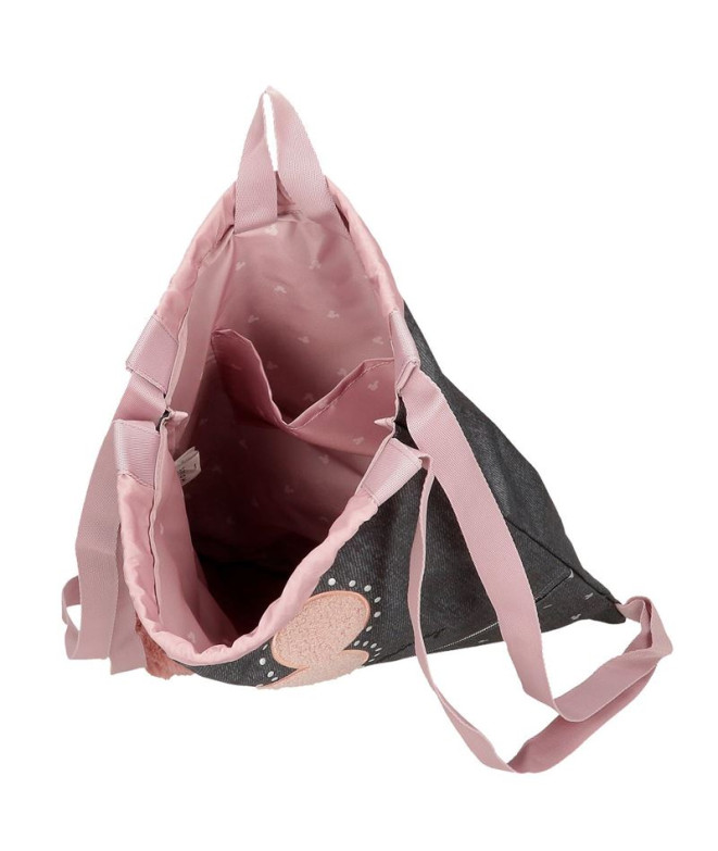 Sac sac Disney W/Zipper Mickey Studs Noir