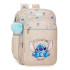 Mochila Disney Mochila 38Cm Stitch Cuddle Me Happy Beige