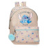 Sac à dos Disney Sac à dos 44Cm Stitch Cuddle Me Happy Beige
