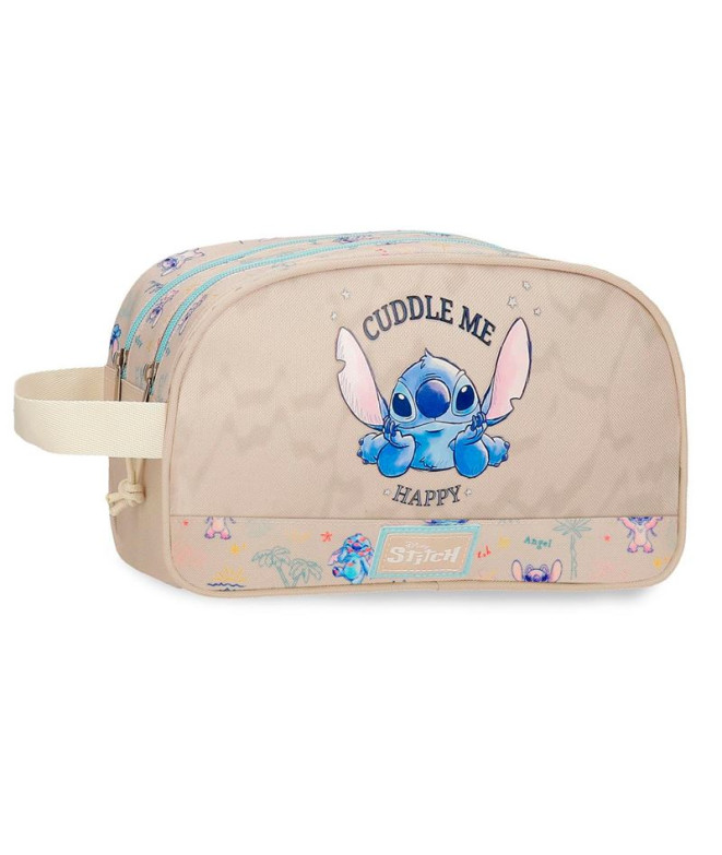 Necessaire Necessaire Disney 2C. Sttich Cuddle Me Happy Bege