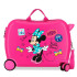 Maleta Infantil Disney 4W (2 Multid )Enjoy Minnie Hi Love Rosa