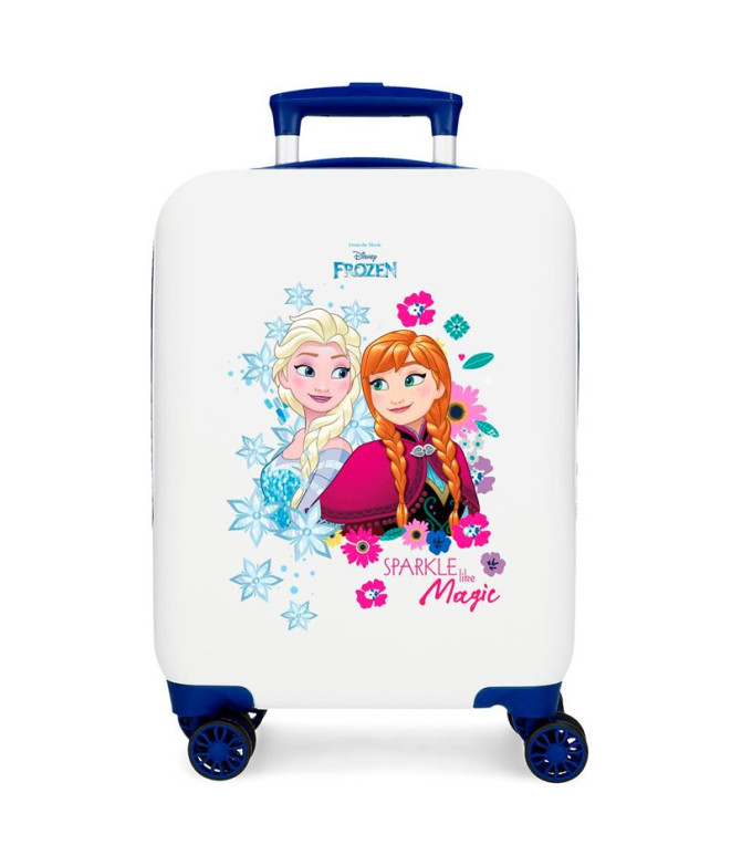 Trolley Disney Abs Mala 50 Cm.4R Frozen Sparkle Like Magic Frozen Branco