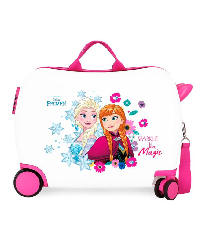 Mala Infantil Disney Abs Rolling 4W.Sparkle Like Magic Frozen Multicolor