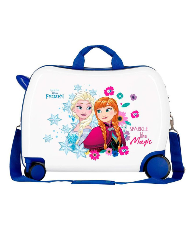 Valise brillante Enfant Disney 4W Magic Frozen...