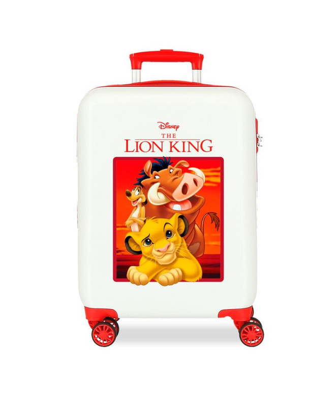 Disney Abs Trolley Suitcase 55Cm.4W,The Lion King Red