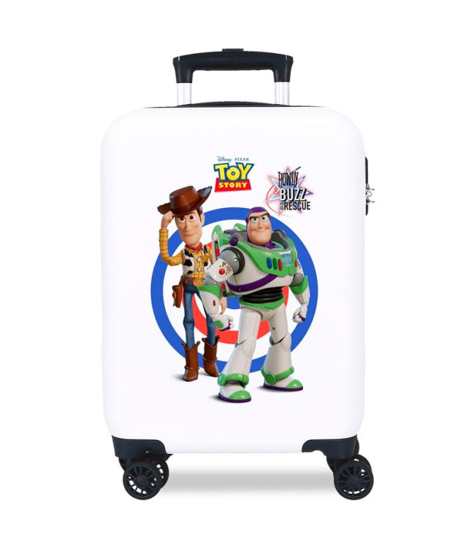 Trolley Disney Abs Mala 50 Cm.4R Toy Story 4 Branco