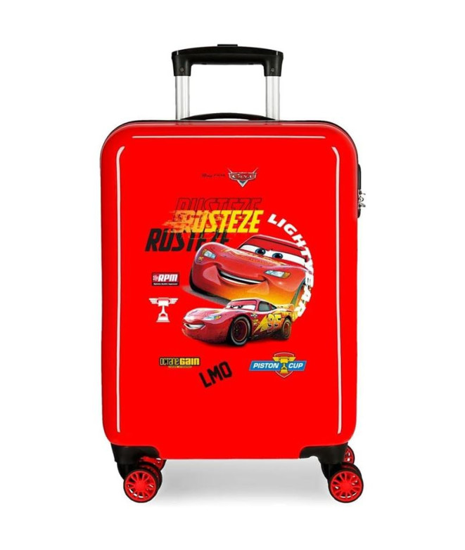 Trolley Disney Abs Valise 55Cm.4W. Cars Rusteze Lightyear Rouge