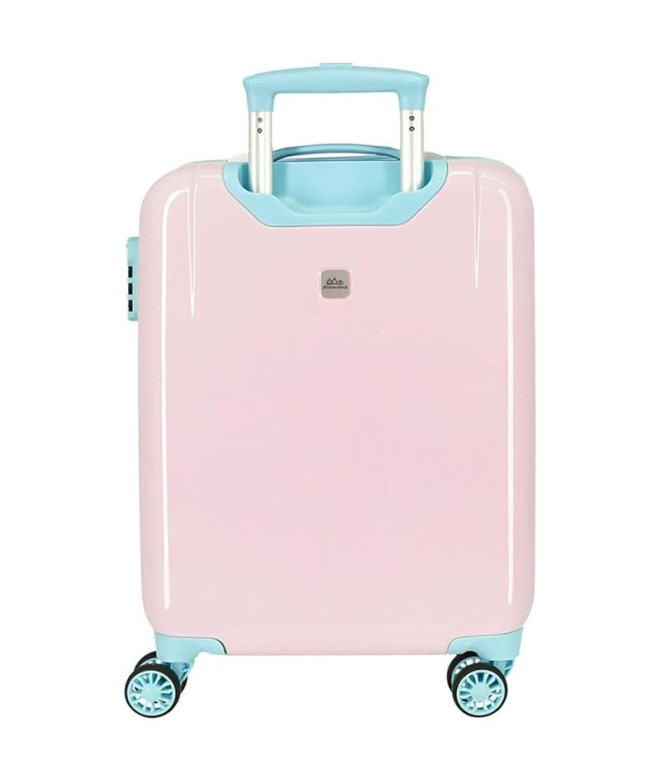 Maleta Disney Abs 55Cm 4W Minnie Florals Rosa