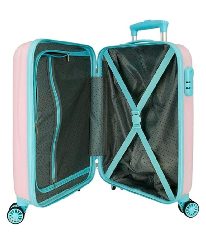 Valise Disney Abs 55Cm 4W Minnie Florals Rose